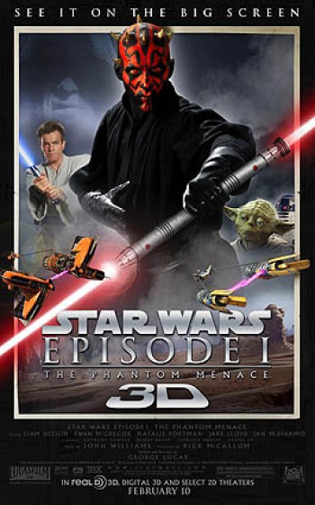 Star Wars Epizoda I: Fantomska pretnja  3D